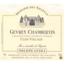 Philippe Livera Gevrey-Chambertin Clos Village 2012 Front Label