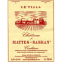 Chateau De Mattes Sabran Corbieres Le Viala 2013 Front Label