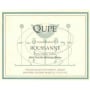 Qupe Bien Nacido Vineyard Hillside Roussanne 2009 Front Label