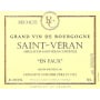 Cordier Saint Veran En Faux 2013 Front Label