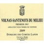 Domaine des Comtes Lafon Volnay Santenots-du-Milieu 2009 Front Label