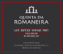 Quinta da Romaneira Late Bottled Vintage Unfiltered Port 2007 Front Label