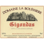 Domaine La Bouissiere Gigondas 2012 Front Label