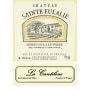 Chateau Sainte Eulalie Minervois La Liviniere La Cantilene 2012 Front Label
