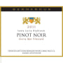Bernardus Santa Lucia Highlands Pinot Noir 2011 Front Label