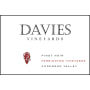 Davies Ferrington Vineyards Pinot Noir 2013 Front Label