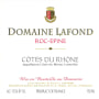 Domaine Lafond Cotes du Rhone Roc-Epine 2014 Front Label