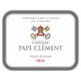 Chateau Pape Clement  2014 Front Label