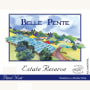 Belle Pente Estate Reserve Pinot Noir 2012 Front Label