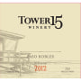 Tower 15 The Swell Red Blend 2012 Front Label