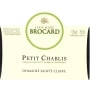 Brocard Sainte Claire Petit Chablis 2014 Front Label