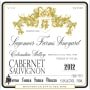 Hedges Family Estate HIP Cabernet Sauvignon 2012 Front Label