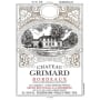 Chateau Grimard  2013 Front Label