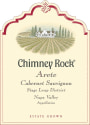 Chimney Rock Arete Vineyard Cabernet Sauvignon 2013 Front Label
