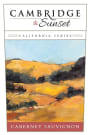Cambridge California Cellars Cambridge & Sunset Cabernet Sauvignon 2014 Front Label