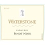 Waterstone Carneros Pinot Noir 2012 Front Label