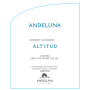 Andeluna Altitud Cabernet Sauvignon 2013 Front Label