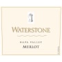 Waterstone Merlot 2012 Front Label