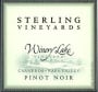 Sterling Winery Lake Pinot Noir 1998 Front Label