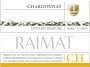 Raimat Chardonnay 2014 Front Label