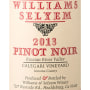 Williams Selyem Calegari Vineyard Pinot Noir 2013 Front Label