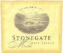 Stonegate Merlot 1997 Front Label