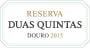 Ramos Pinto Duas Quintas Reserva Branco 2015 Front Label