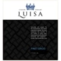 Tenuta Luisa Pinot Grigio 2014 Front Label