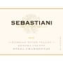 Sebastiani Russian River Valley Unoaked Chardonnay 2012 Front Label