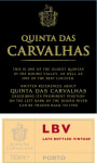 Real Companhia Velha Late Bottle Vintage Quinta das Carvalhas Port 2011 Front Label