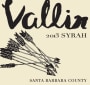 Vallin Syrah 2013 Front Label