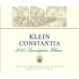 Klein Constantia Sauvignon Blanc 2013 Front Label