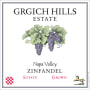 Grgich Hills Estate Zinfandel (375ML half-bottle) 2012 Front Label