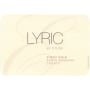 Lyric Pinot Noir 2014 Front Label