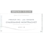 Bruno Colin Chassagne-Montrachet Les Vergers Premier Cru 2012 Front Label
