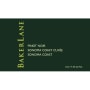 Baker Lane Sonoma Coast Cuvee Pinot Noir 2014 Front Label