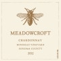 Meadowcroft Bonneau Vineyard Chardonnay 2013 Front Label