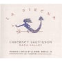 La Sirena Cabernet Sauvignon 2004 Front Label