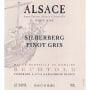 Domaine Bechtold Alsace Pinot Gris Silberberg 2012 Front Label