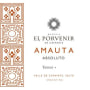 El Porvenir de Cafayate Amauta Tannat 2015 Front Label