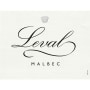 Leval Malbec 2014 Front Label