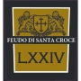 Feudo di Santa Croce Primitivo di Manduria LXXIV 2013 Front Label