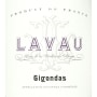 Lavau Gigondas 2013 Front Label
