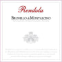 Rendola Brunello di Montalcino 2007 Front Label