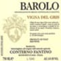 Conterno Fantino Barolo Vigna del Gris (1.5L Magnum) 2010 Front Label