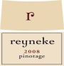 Reyneke Pinotage 2008 Front Label