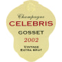 Gosset Celebris Extra Brut 2002 Front Label