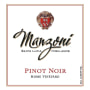 Manzoni Home Vineyard Pinot Noir 2013 Front Label