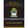 Collosorbo Brunello di Montalcino 2010 Front Label