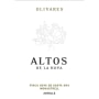 Olivares Altos de la Hoya 2013 Front Label